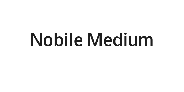 Nobile Medium Logo