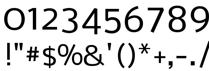 Nobile Font OTHER CHARS