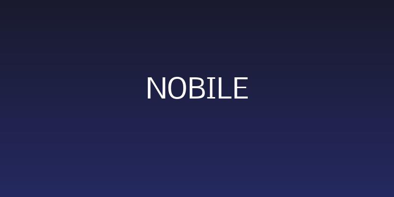 Nobile Social Header