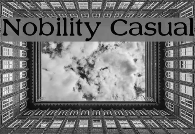 Nobility Casual Example 3
