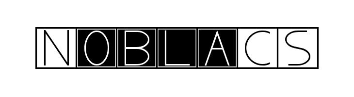 NoblaCS Font