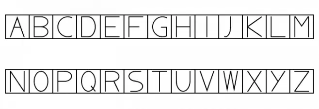 NoblaCS Schriftart Groß