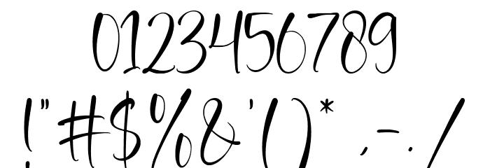Noble Dream Font OTHER CHARS