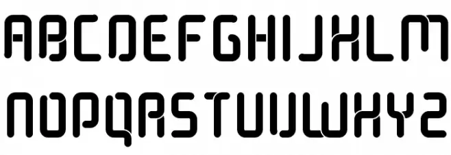 Noble Gas lights Шрифта ВЕРХНИЙ