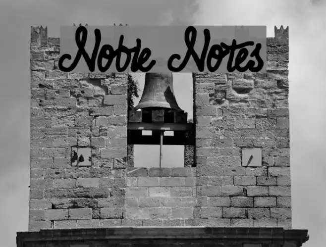 Noble Notes Example 1