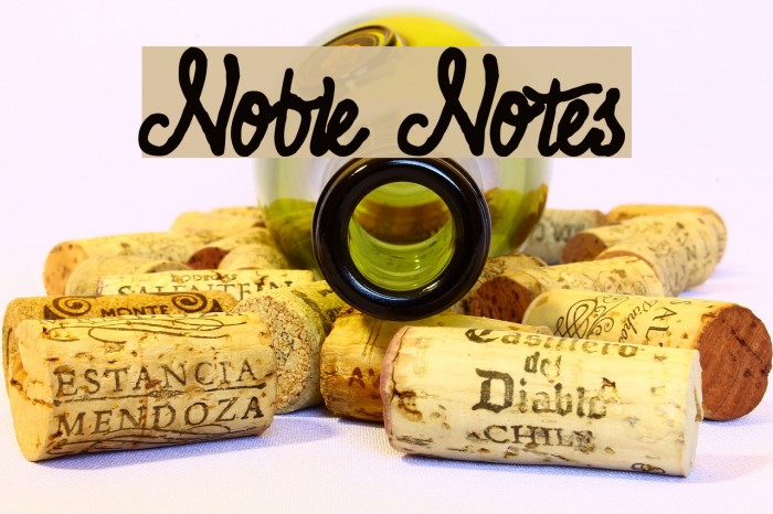 Noble Notes Font examples