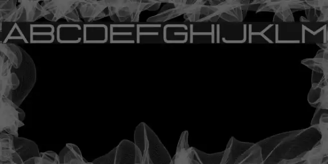 Nobody Talks Font examples