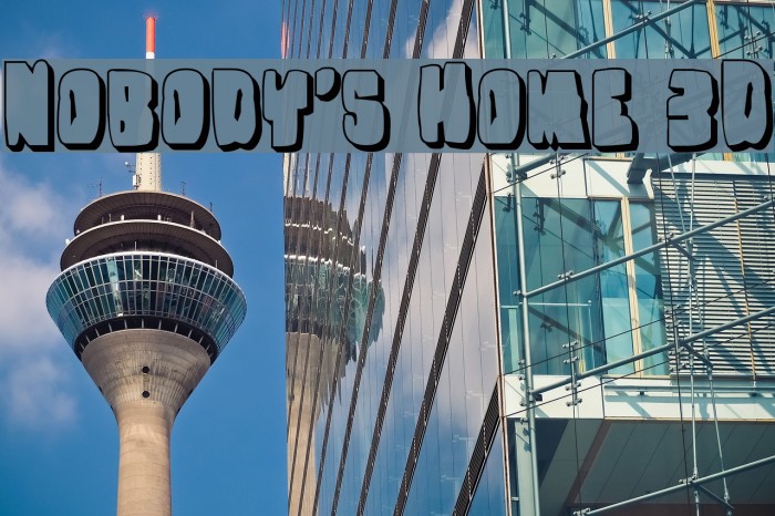 Nobody's Home 3D Example 1