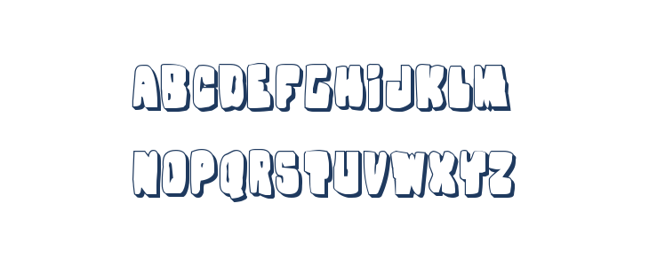 Nobody's Home 3D Lowercase