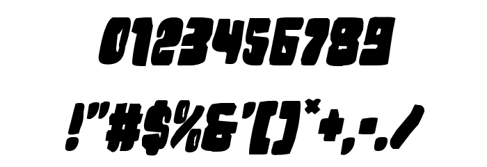 Nobody's Home Italic Font Alte caractere