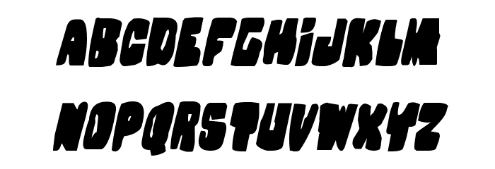 Nobody's Home Italic Font LOWERCASE
