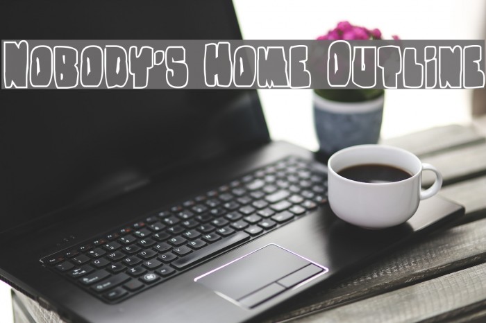 Nobody's Home Outline Example 2