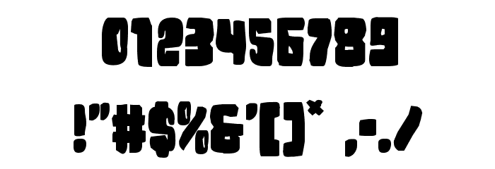 Nobody's Home Regular Font OTHER CHARS