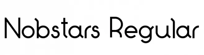 Nobstars Regular  Fuentes Gratis Descargar