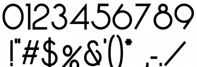 Nobstars Regular Font OTHER CHARS