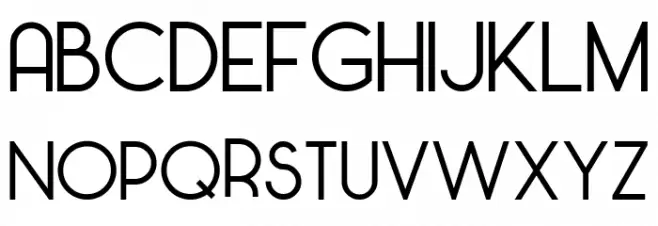 Nobstars Regular Schriftart Groß