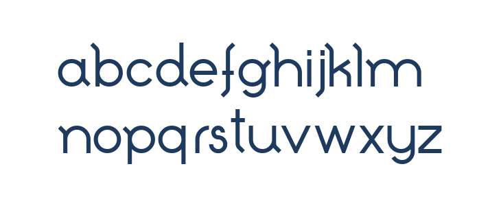 Nobstars Regular Lowercase