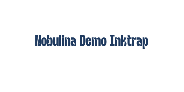 Nobulina Demo Inktrap Logo