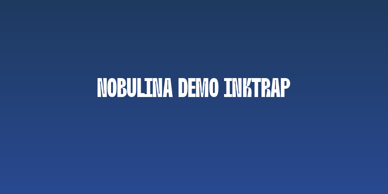 Nobulina Demo Inktrap Social Header