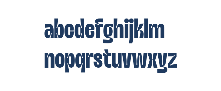 Nobulina Demo Inktrap Lowercase