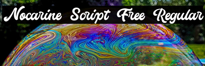 Nocarine Script Free Regular Example 3