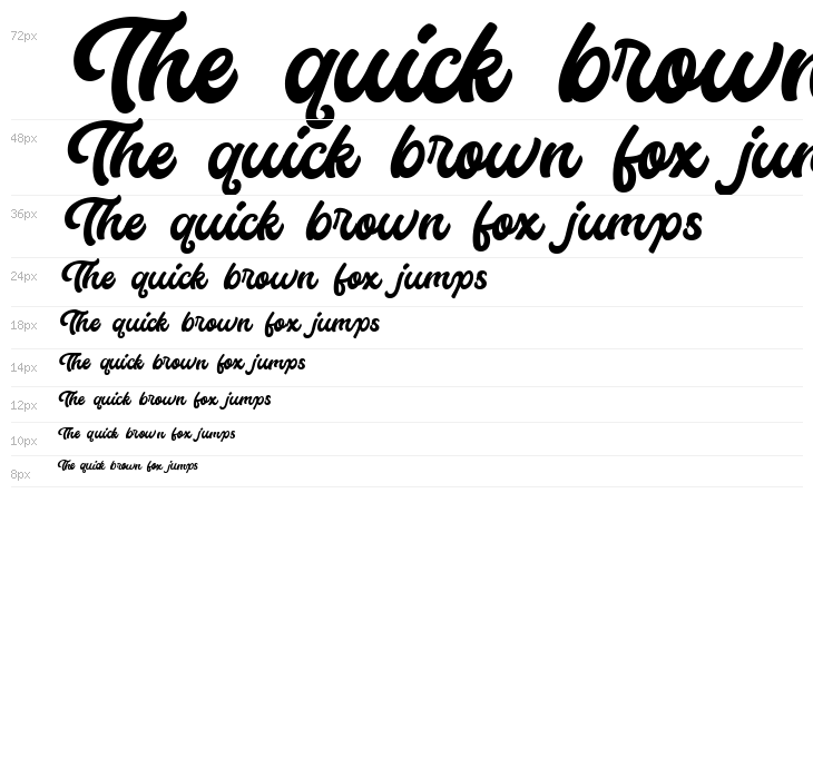 Nocarine Script Free Regular Waterfall