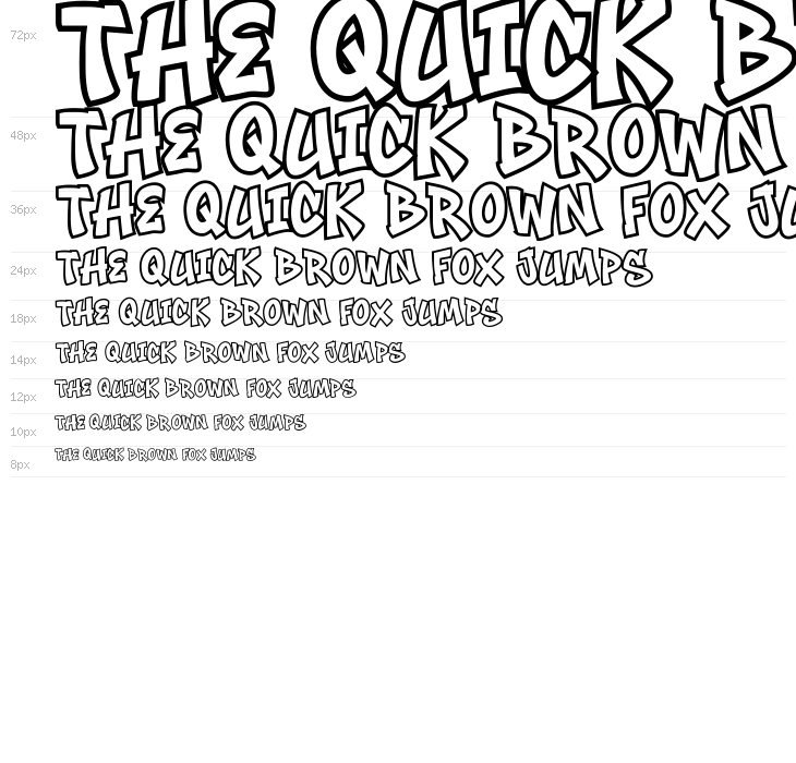 Noctra Drip Outline Outline Waterfall