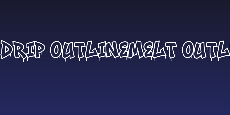 Noctra Drip OutlineMelt OutlineMelt Social Header