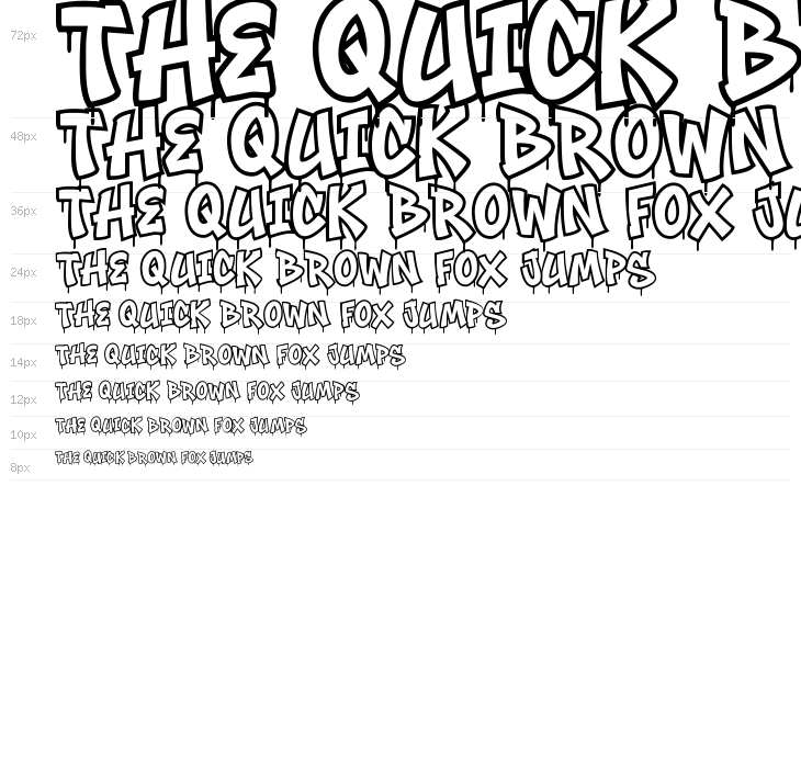 Noctra Drip OutlineMelt OutlineMelt Waterfall