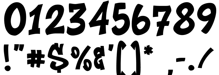 Noctra Drip Solid Solid Font Alte caractere