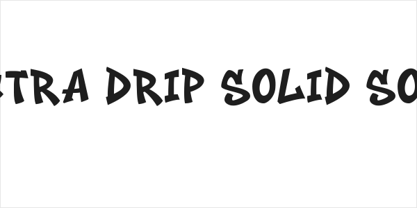 Noctra Drip Solid Solid Logo