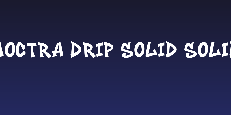 Noctra Drip Solid Solid Social Header