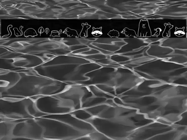 Nocturnal Animal Font examples