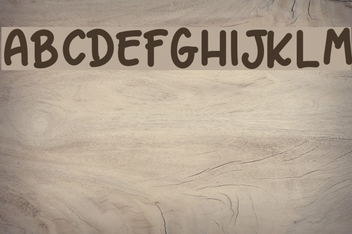 Nocturnal Hand Bold Font examples