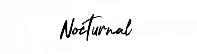 Nocturnal  Frei Schriftart Herunterladen