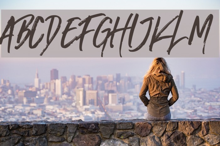 Nocturnal Font examples