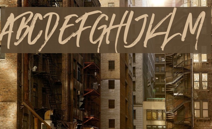 Nocturnal Font examples