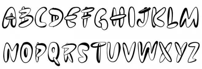 Noe Land - Demo Outline 字体 大写