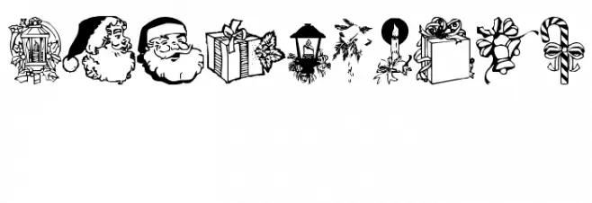 Noel Dingbats Font OTHER CHARS