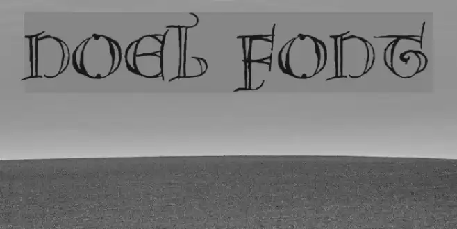Noel Шрифта examples