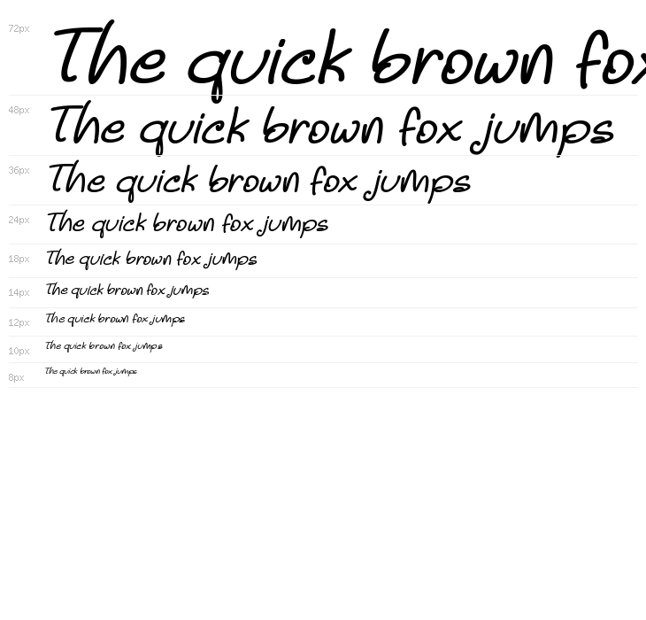 Noela Sherly Italic Waterfall