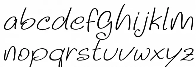 Noela Sherly Light Italic Fuentes MINÚSCULAS