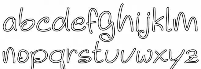 Noela Sherly Outline Fuentes MINÚSCULAS