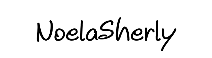 Noela Sherly  Descarca Fonturi Gratis