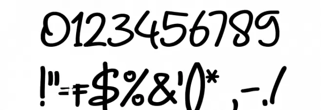 Noela Sherly Font OTHER CHARS