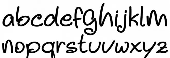 Noela Sherly Caratteri MINUSCOLO