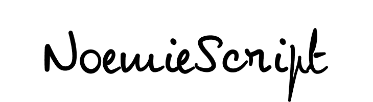 NoemieScript  Free Fonts Download