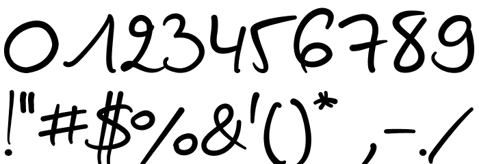 NoemieScript Polices AUTRES CHARS