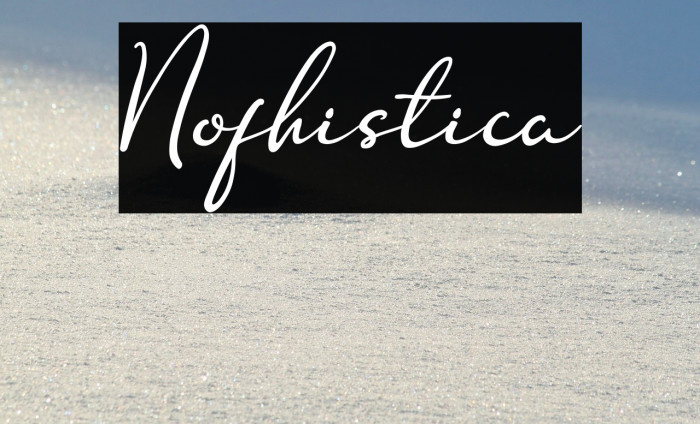 Nofhistica Example 2