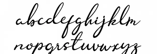 Nofhistica Caratteri MINUSCOLO